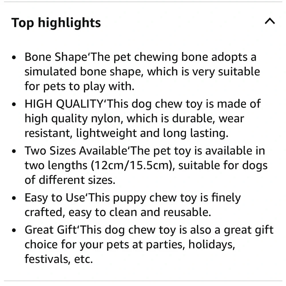 Hocopet Dog Chew Toy